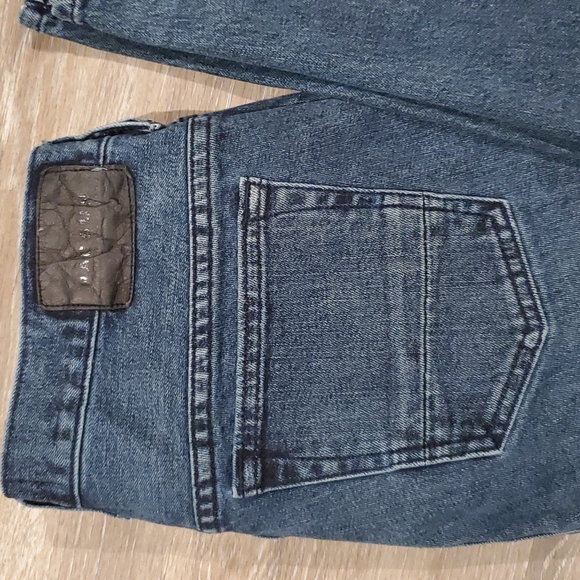 Pacsun Stacked Dark Blue Denim Skinny - Picture 2 of 5